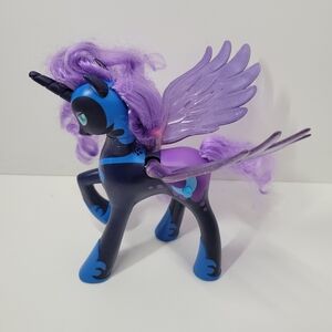 2013 My Little Pony 9" NIGHTMARE MOON Toy Horse w Lights/Sounds Works